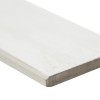 Durban White 3x24 Matte Porcelain Bullnose Tile