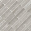 Flamenco 2x18 Whales Gray Brick Look Glossy Porcelain Tile