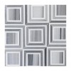 Piazza Zebra Thassos 12X12 Polished Waterjet Mosaic