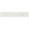 Pietra Calacatta 3X18 Bullnose Polished