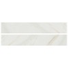 Pietra Calacatta 3X18 Bullnose Polished