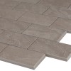 Pietra Pearl 2X4 Polished Mosaic 