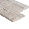 Royal White 6X12X6 Split Face Corner Ledger Panel