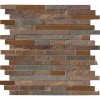 Rustic Creek Interlocking Backsplash Tile