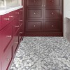 Cecily Lilac 12X12 Polished Marble Mosaic Floor Wall Tile