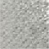 Structure Steel 3D Cube 1/2X1/2 Satin Mosaic Tile