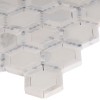 Telaio White 2X2 Hexagon Honed Mosaic