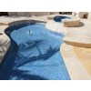 Tuscany Beige 16x24 Honed Unfilled Brushed Eased Edges Pool Coping