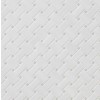 White and Gray Basketweave 11.81X11.81 6mm Matte Porcelain Mosaic Tile-4
