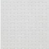 White and Gray Basketweave 11.81X11.81 6mm Matte Porcelain Mosaic Tile