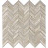 White Quarry Chevron 12x12 Pattern Marble Mosaic
