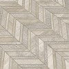 White Quarry Chevron 12x12 Pattern Marble Mosaic