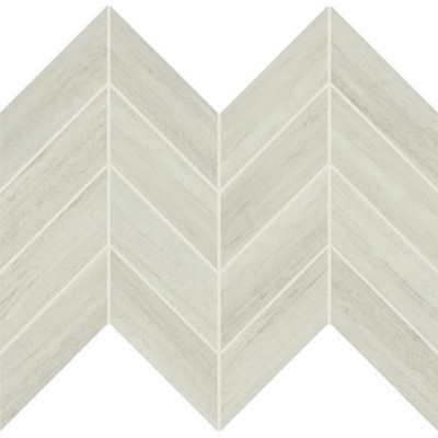 Articulo Column Grey 2x5 Chevron Polished Porcelain Mosaic