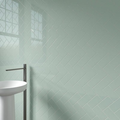 Color Wheel Classic Spa 3X6 Glossy Wall Tile