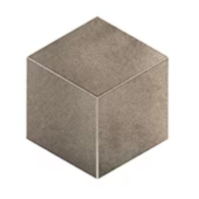 Emergent Pewter 3D Cube 12x22 Light Polished Porcelain Tile