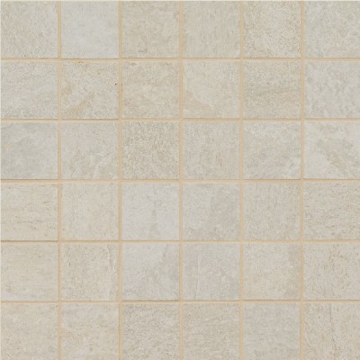 Legions Quartz White 2X2 Matte Porcelain Mosaic Tile