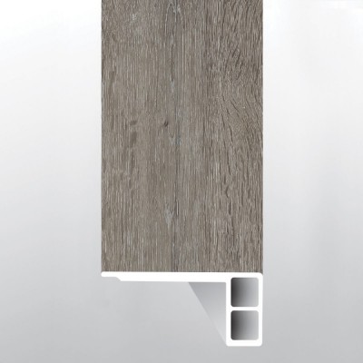 Ludlow / Charcoal Oak 2-3/4X94 Eased Edge Vinyl Flush Stair Nose