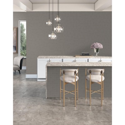 Prime Grey 2X2 Straight Joint Matte Porcelain Mosaic Tile