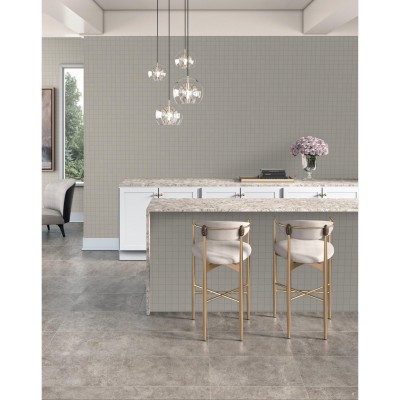 Prime White 2X2 Straight Joint Matte Porcelain Mosaic Tile