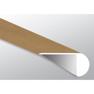 Andover Whitby White 2-3/4X94 Vinyl Overlapping Stair Nose