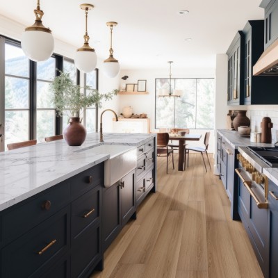 Laurel Reserve Bayside Buff 9X48 Low Gloss Rigid Core Luxury Vinyl Tile