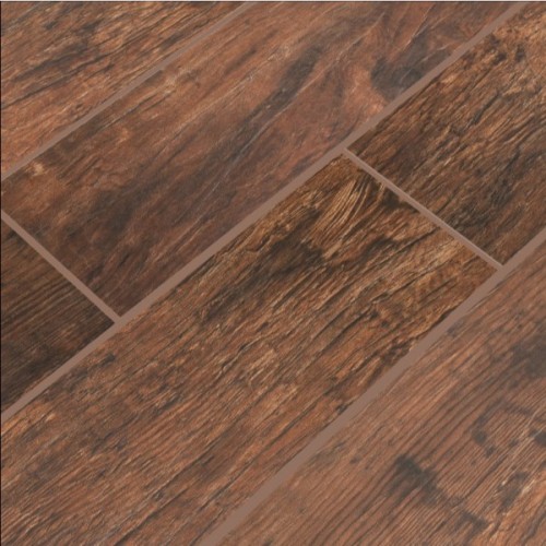 Redwood Mahogany 8X48 Matte Porcelain Tile
