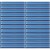 Color Wave Twilight Blue 1X6 Glass Mosaic Tile