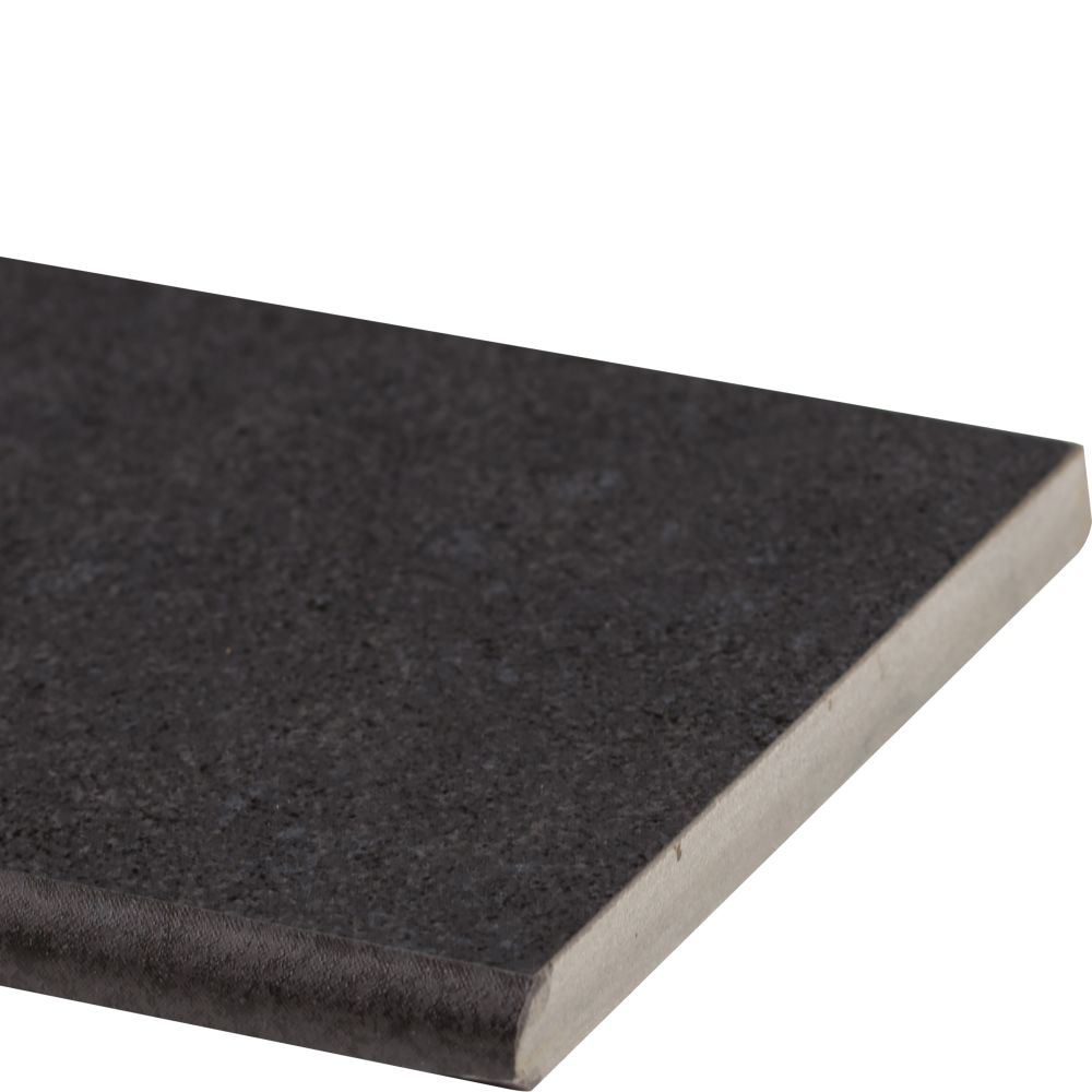 Dimensions Graphite 4X12 Matte Bullnose