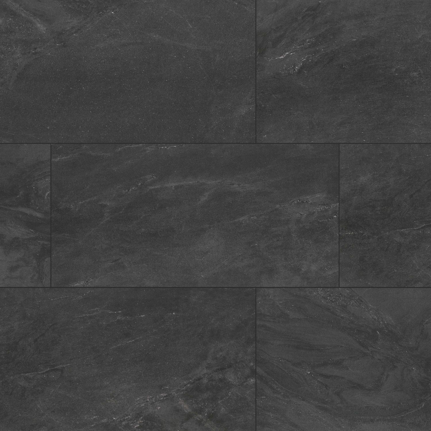 Elbe Obsidian 12x24 Lappato Porcelain Floor and Wall Tile