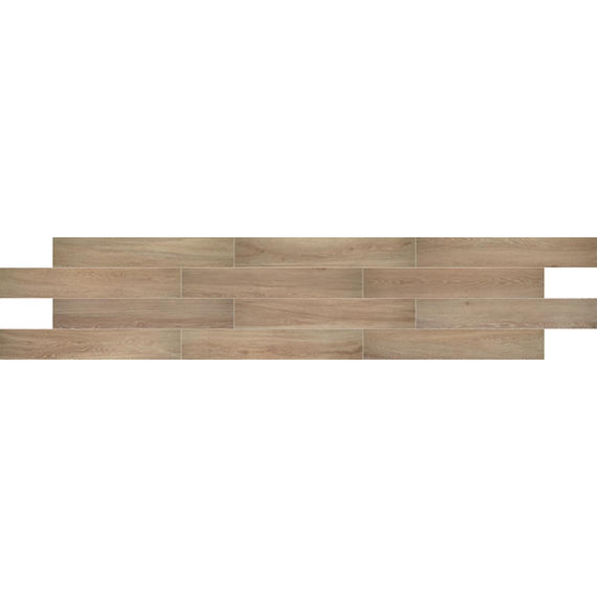 Emerson Wood Butter Pecan 6x48 Matte Porcelain Tile