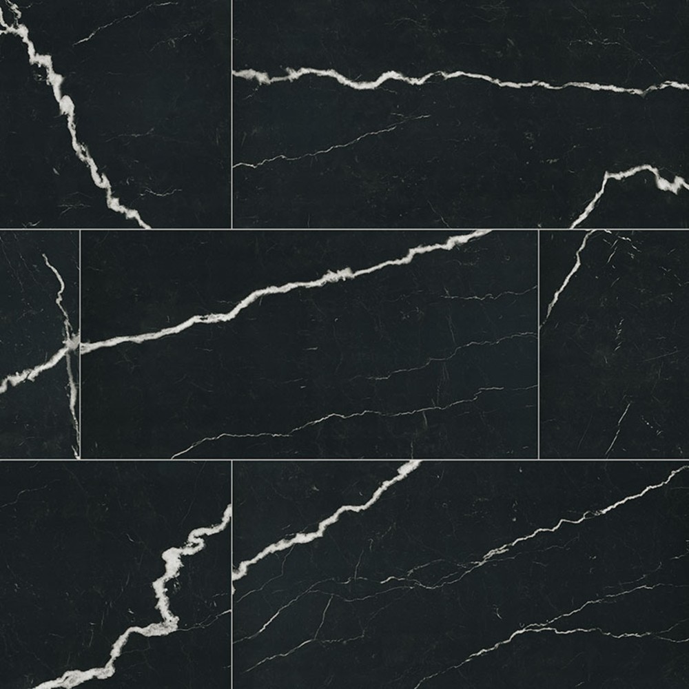 Soho Noir 24x48 Polished Porcelain Floor Wall Tile