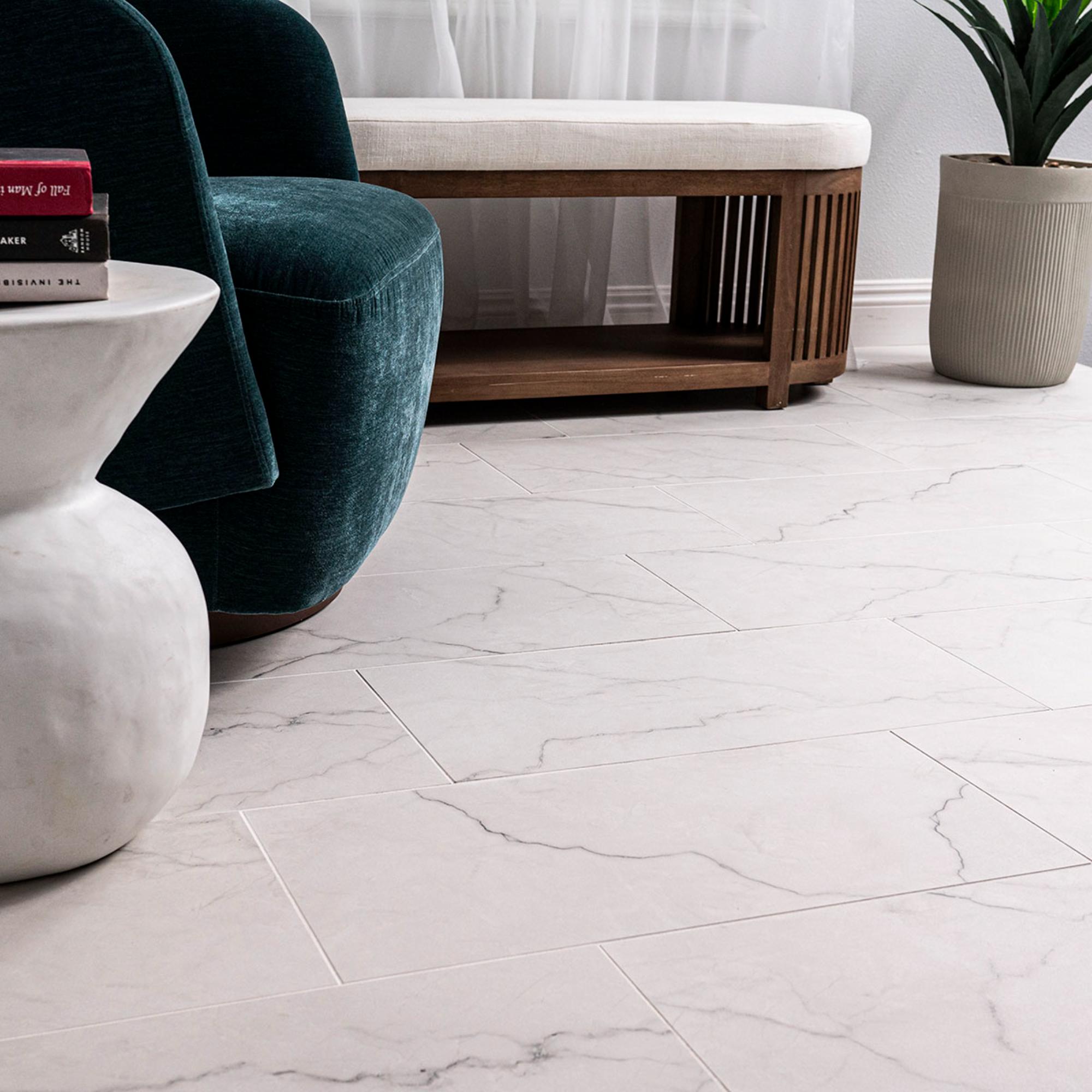 Brighton Grey 48x48 Polished Porcelain Floor and Wall Tile