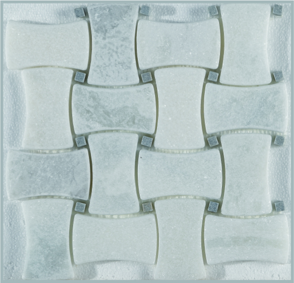 White Cloud 2x4 Basket weave