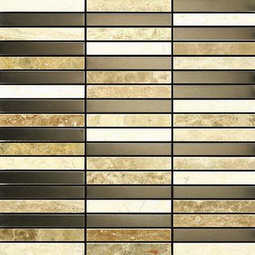Odysey Stainless Steel and Stone Kitchen & Bath Tiles Odysey Stainless Steel and Stone Kitchen & Bath Tiles