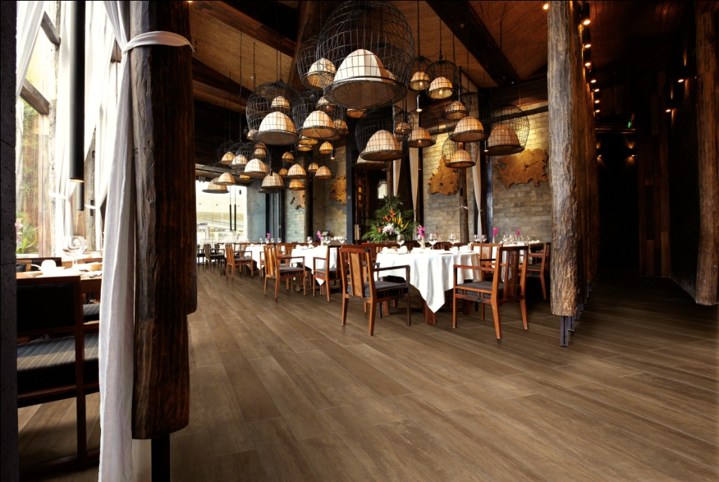 Helena Stable 6X40 Matte Wood Look Porcelain Tile