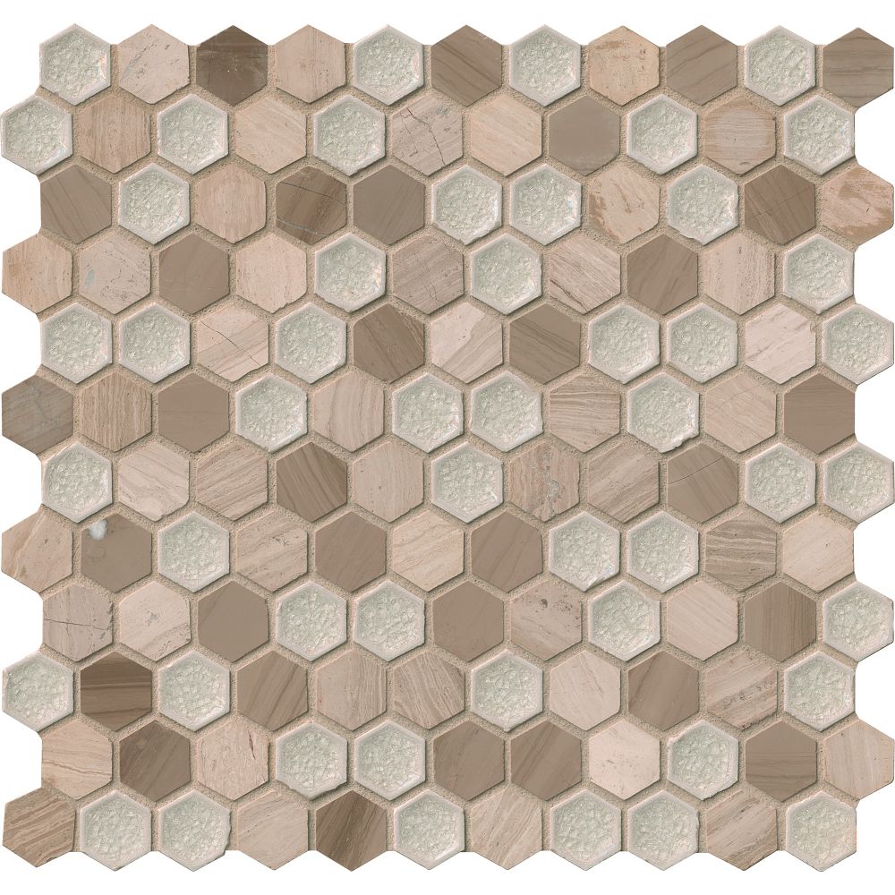 Hexham Blend Hexagon 12X12 Misc