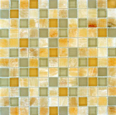 Honey Ivory Onyx Blend 1x1x8MM