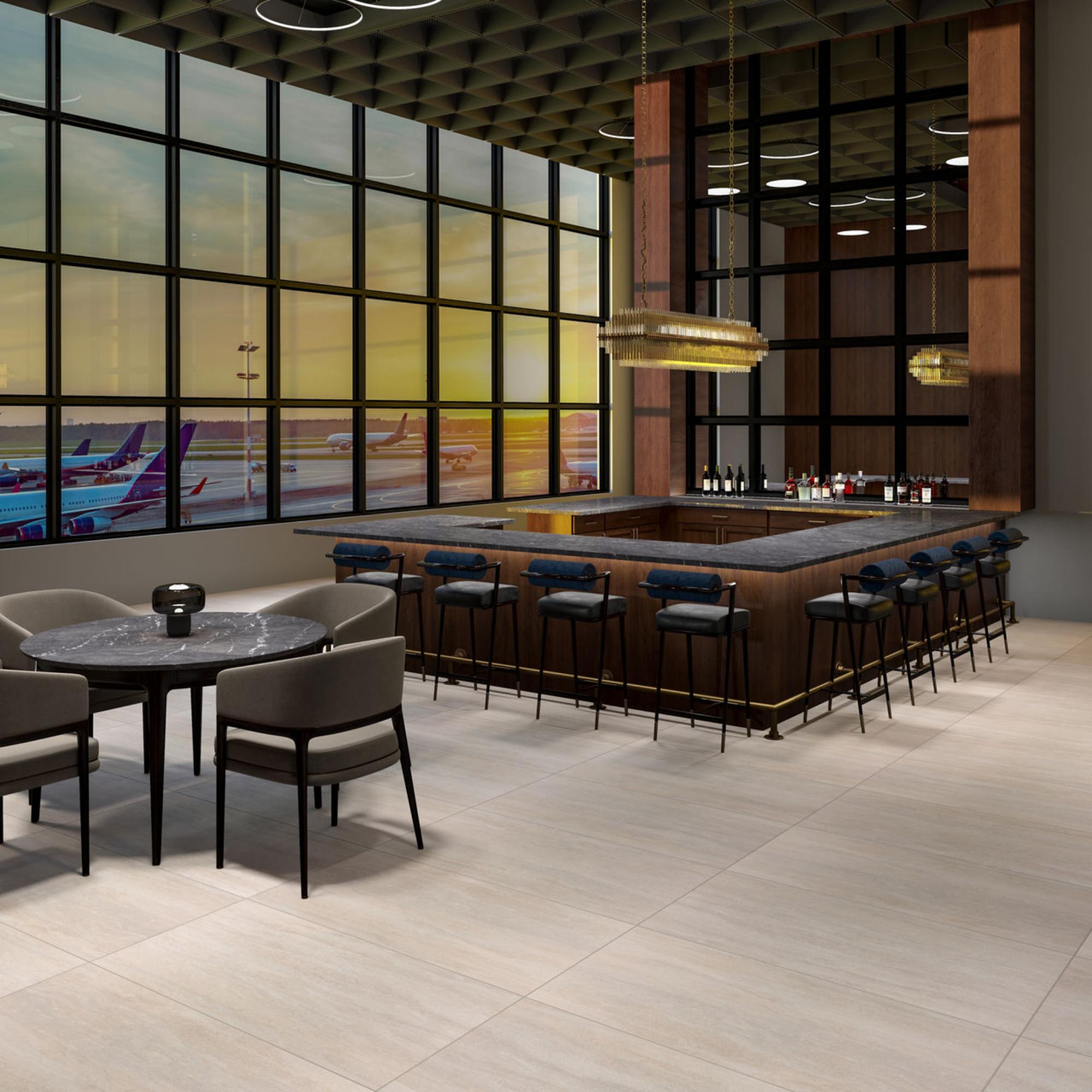 Haddonstone Dawn 24x48 Veincut Satin Polished Porcelain Tile