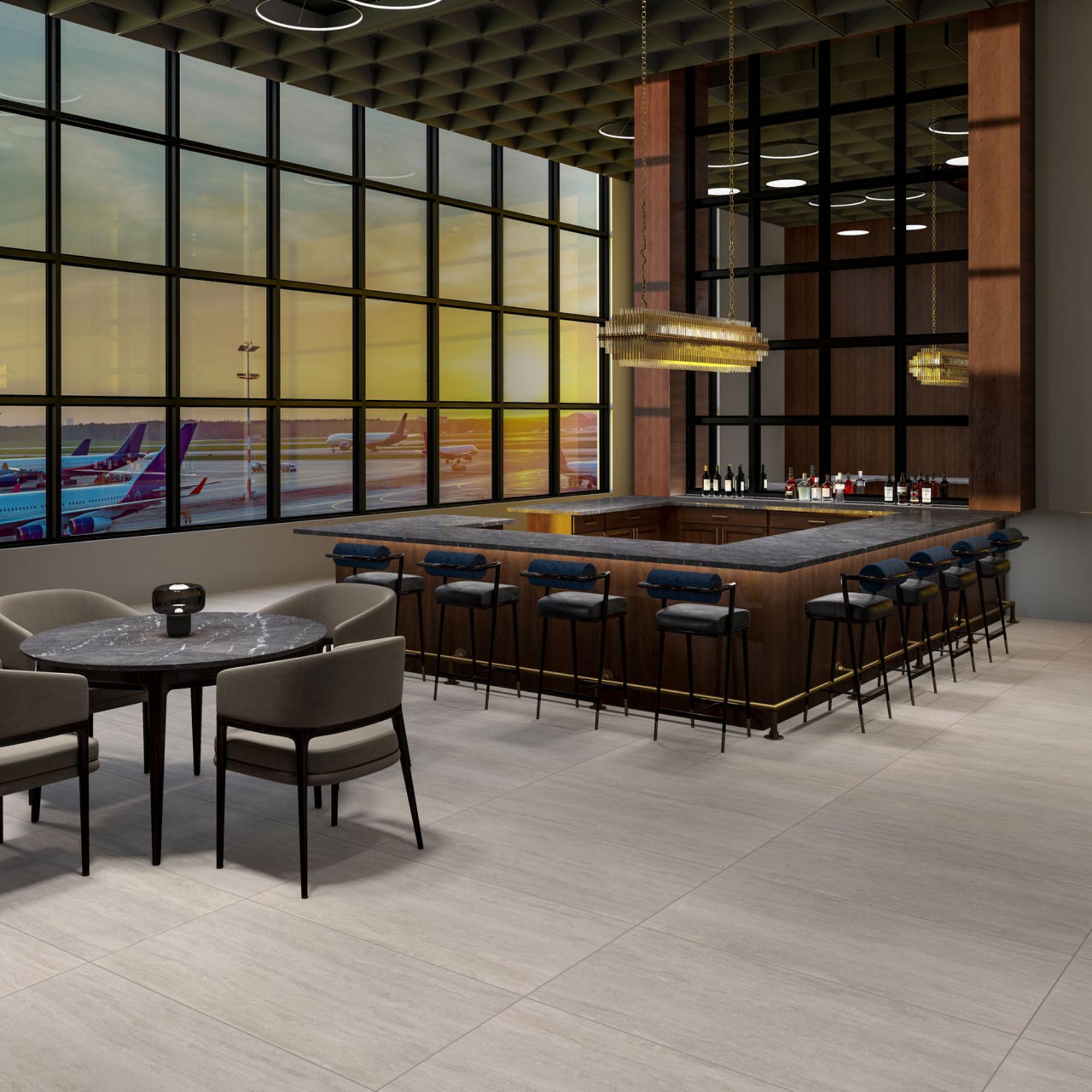 Haddonstone Horizon 12x24 Crosscut Stepwise Matte Porcelain Tile