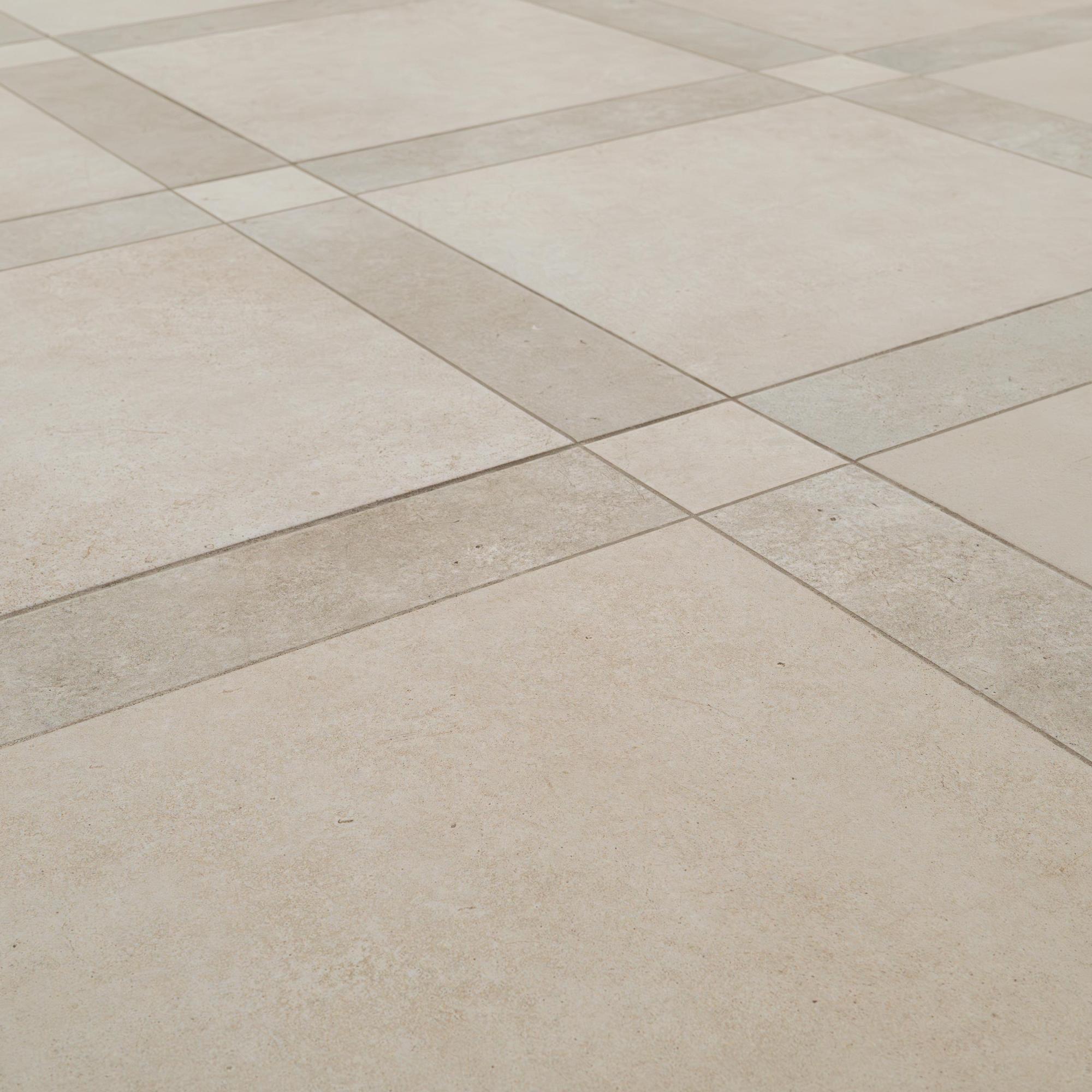 Latte Blocchi 17x17 Matte Porcelain Floor and Wall Tile
