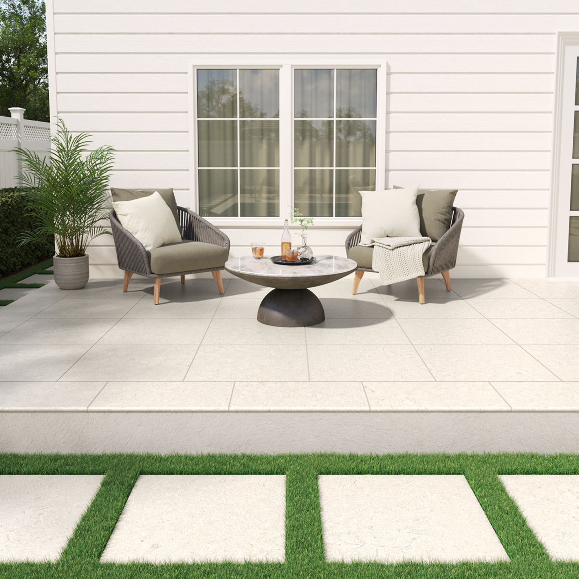 Arterra Livingstyle Pearl 18x36 Matte Porcelain Paver