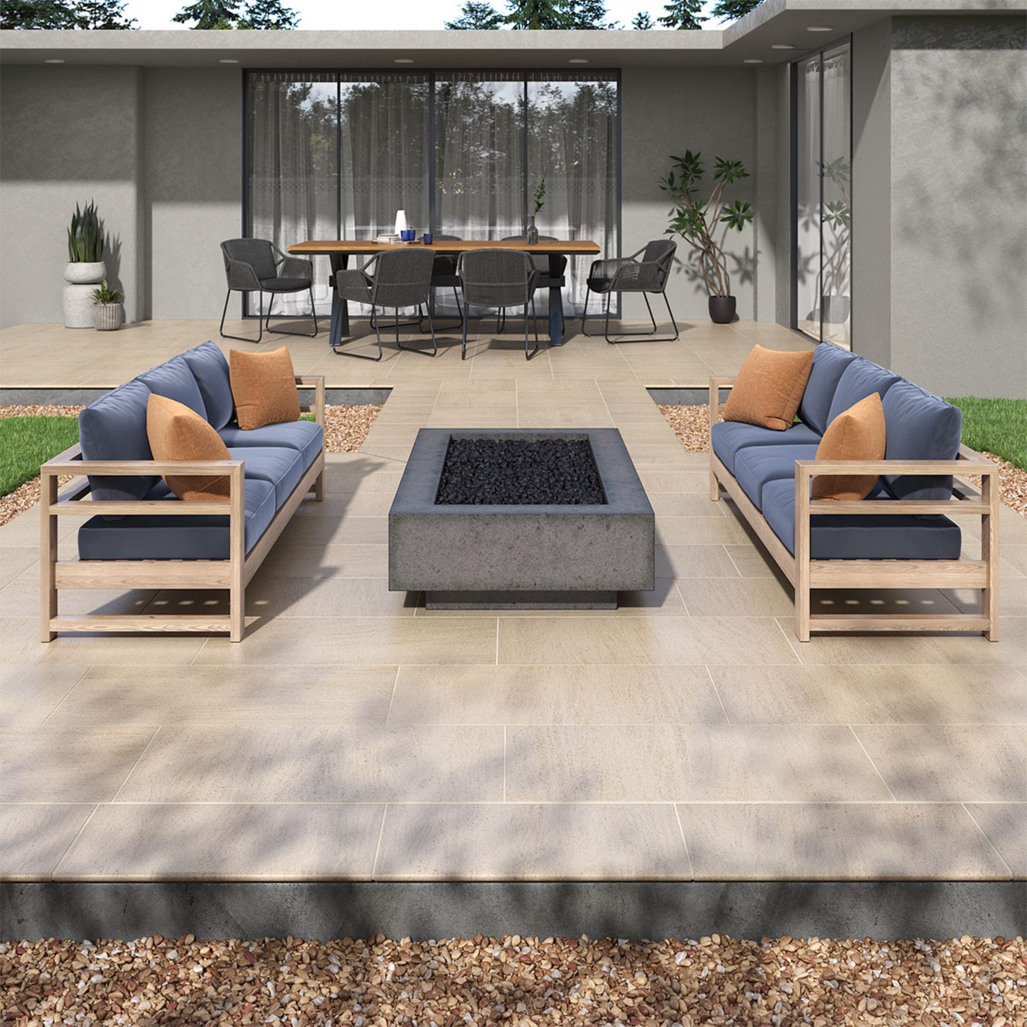 Arterra Livingstyle 24x48x2 Matte Porcelain Paver