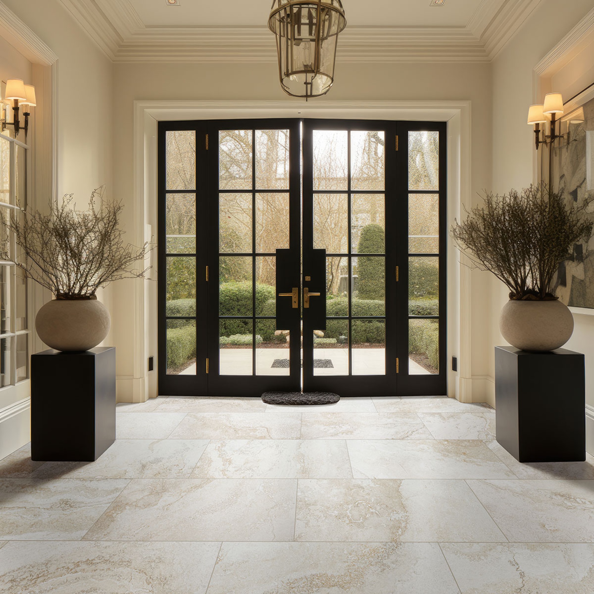Livingstyle Travertino 18X36 Matte Porcelain Tile