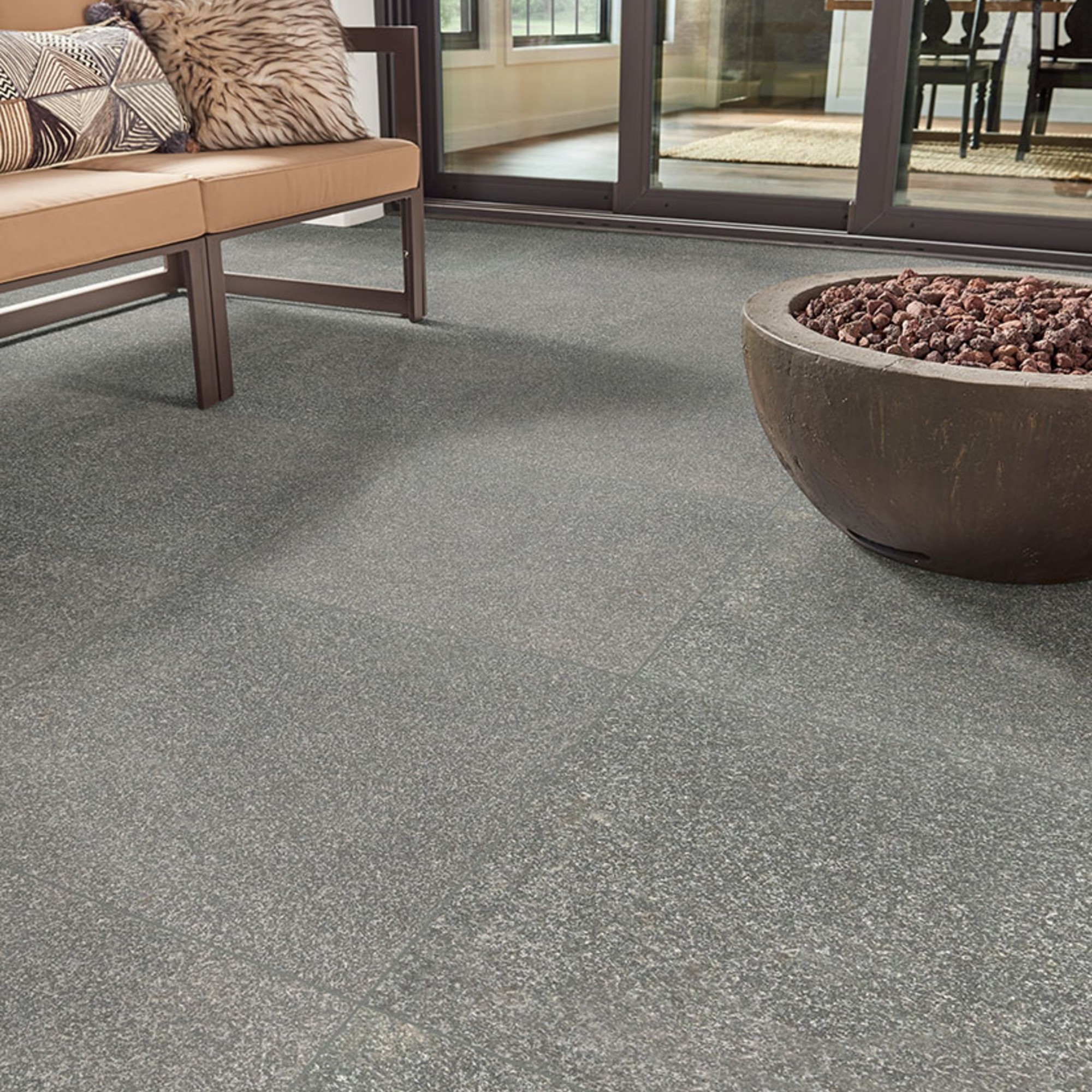 Gray Mist 18X36 Flamed Granite Paver