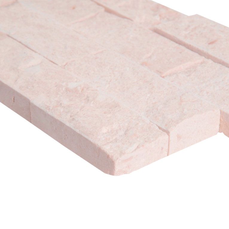 Mayra White 6X24 Split Face Ledger Panel