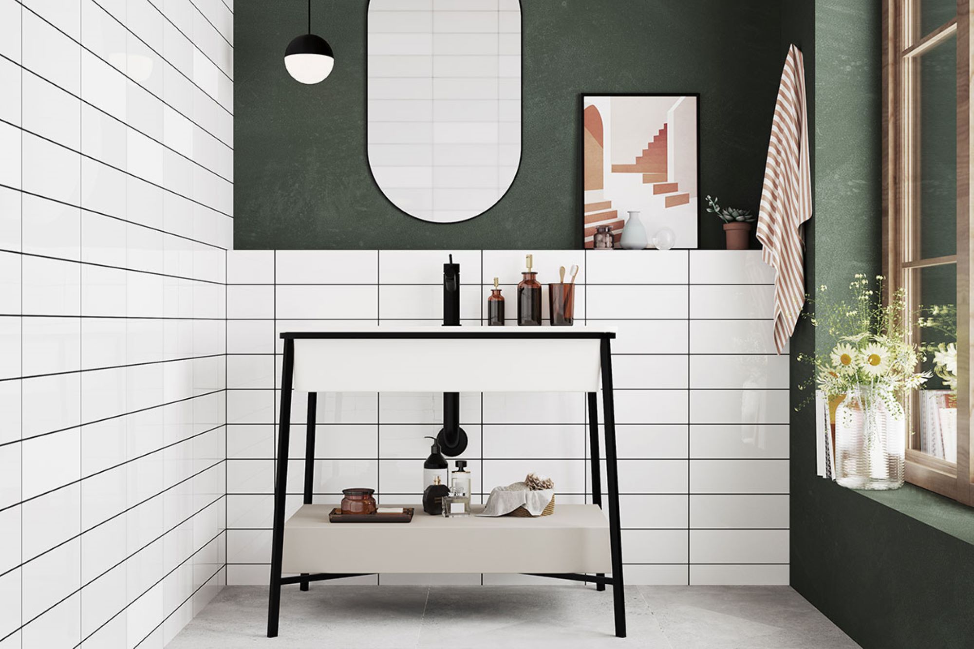 Metro White 4X12 Glossy Ceramic Bullnose Tile