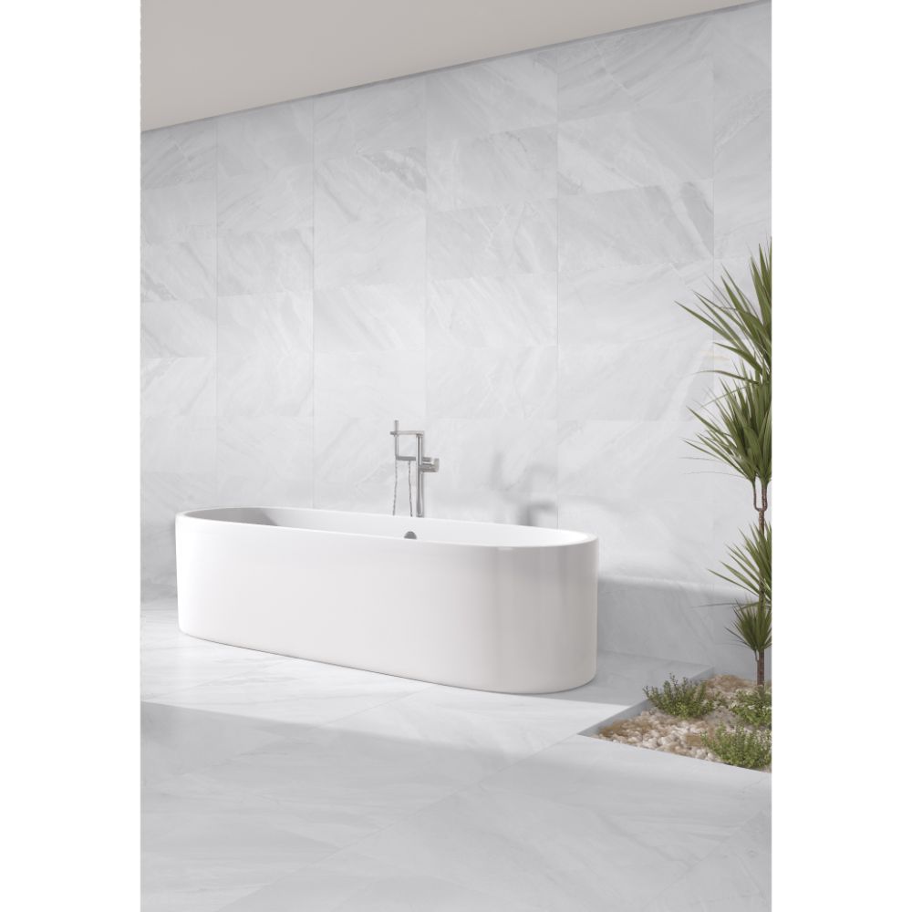 Naples Gris 18X18 Matte Ceramic Floor and Wall Tile