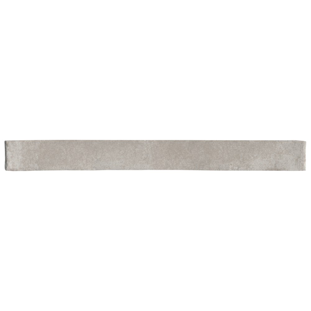 Flamenco 2x18 Whales Gray Brick Look Glossy Porcelain Tile