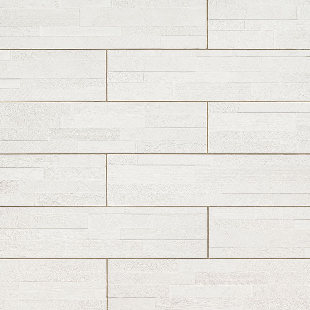 Nora Ice 6X24 Matte Porcelain Ledger Panel