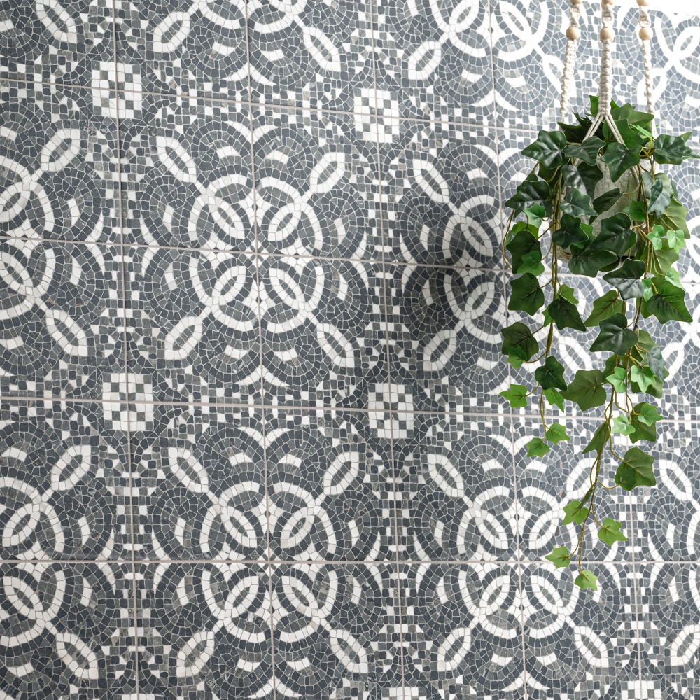 Constantino 8X8 Matte Encaustic Look Porcelain Floor Wall Tile